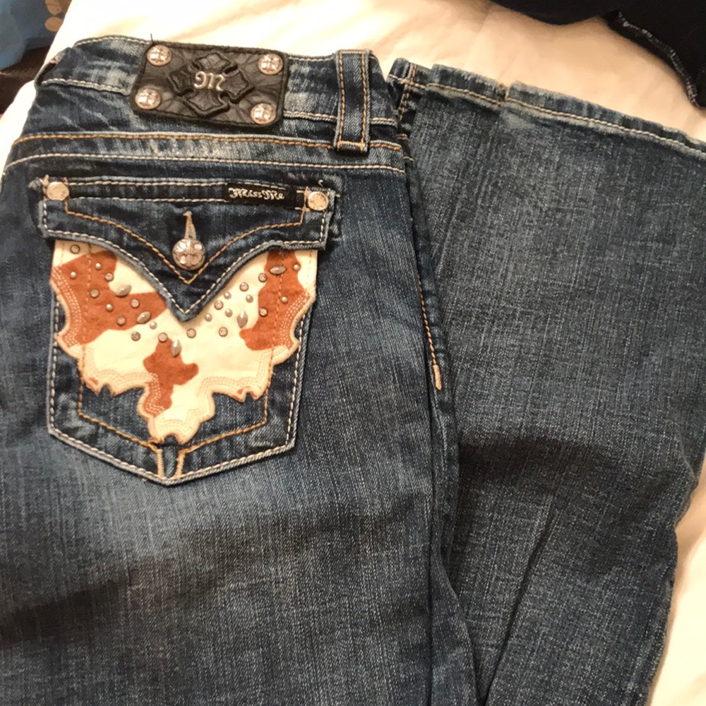 Miss me hide pocket jeans